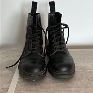 All Black Dr Martens